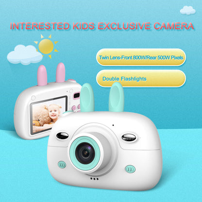 Rabbit Ears Cartoon Min Camera For Kids