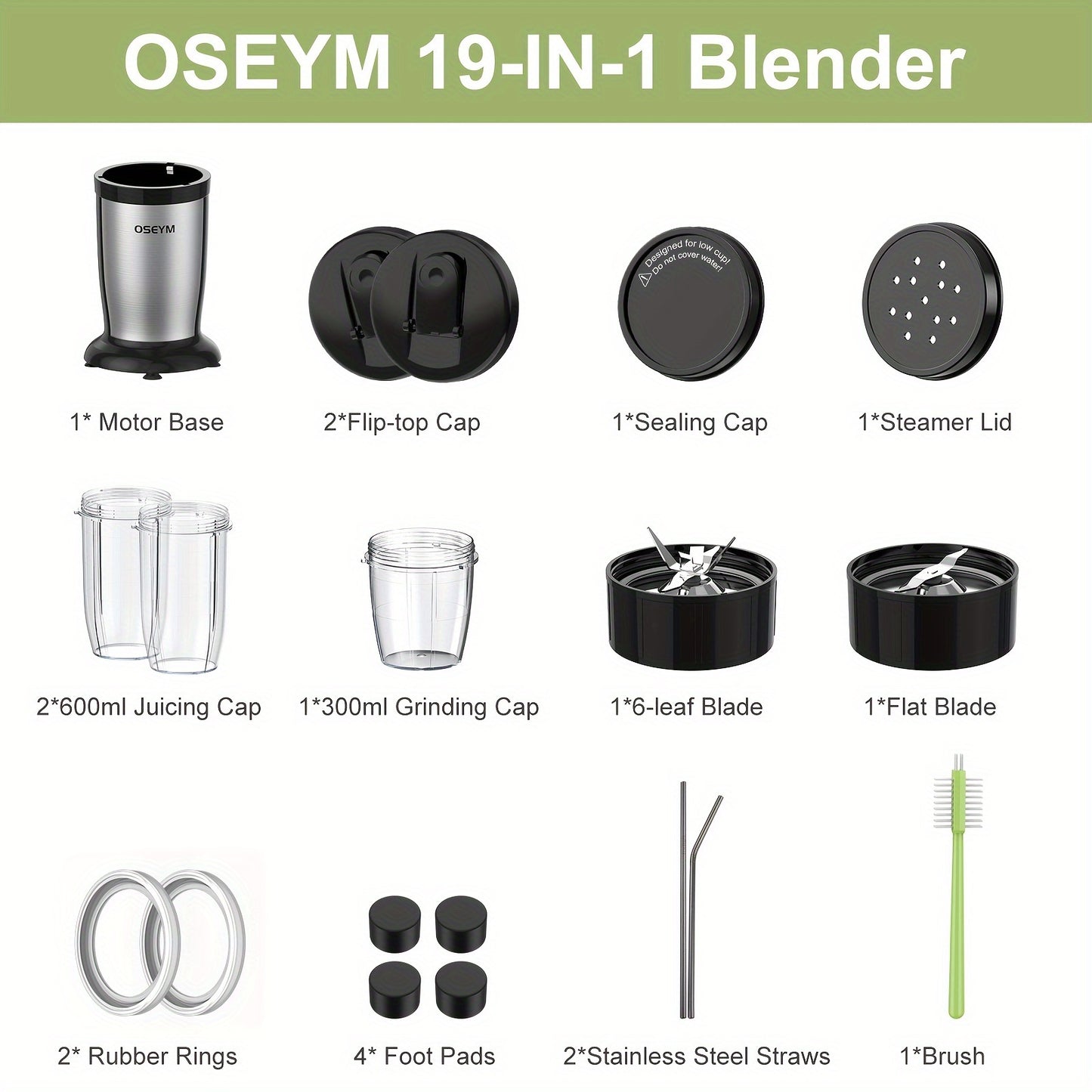 850-watt Blender For Making Milkshakes And Smoothies, A Personal Blender For The Kitchen, Portable Blender And Coffee Grinder, Tabletop Blender, Silvery