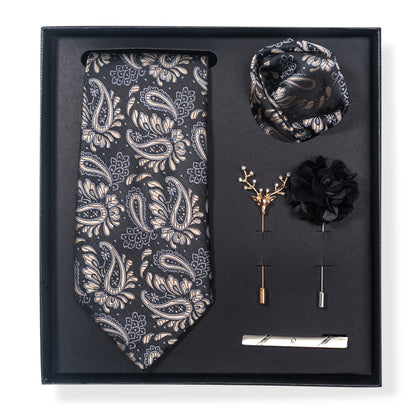 Passabin Men's Elegant Gift Box Tie Set..