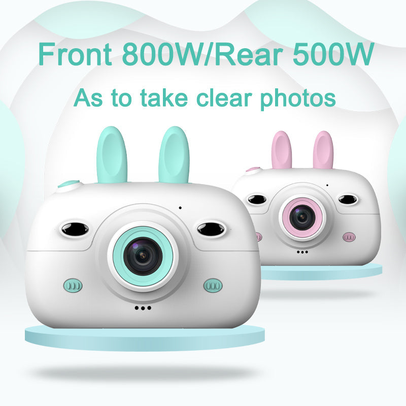 Rabbit Ears Cartoon Min Camera For Kids