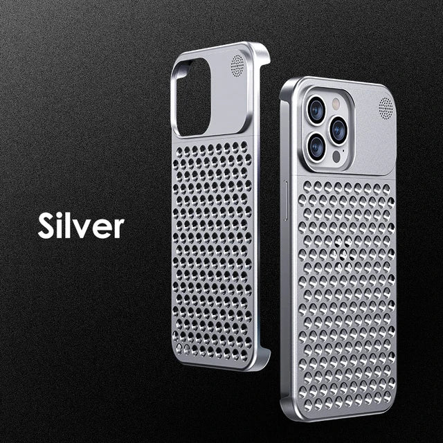 Metalen Warmteafvoer Telefoonhoes Voor Iphone Case