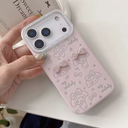 Gentle Beautiful Pink Rose Flowers Transparent Charging Phone Cover Case for iPhone 17  Pro Max -AX