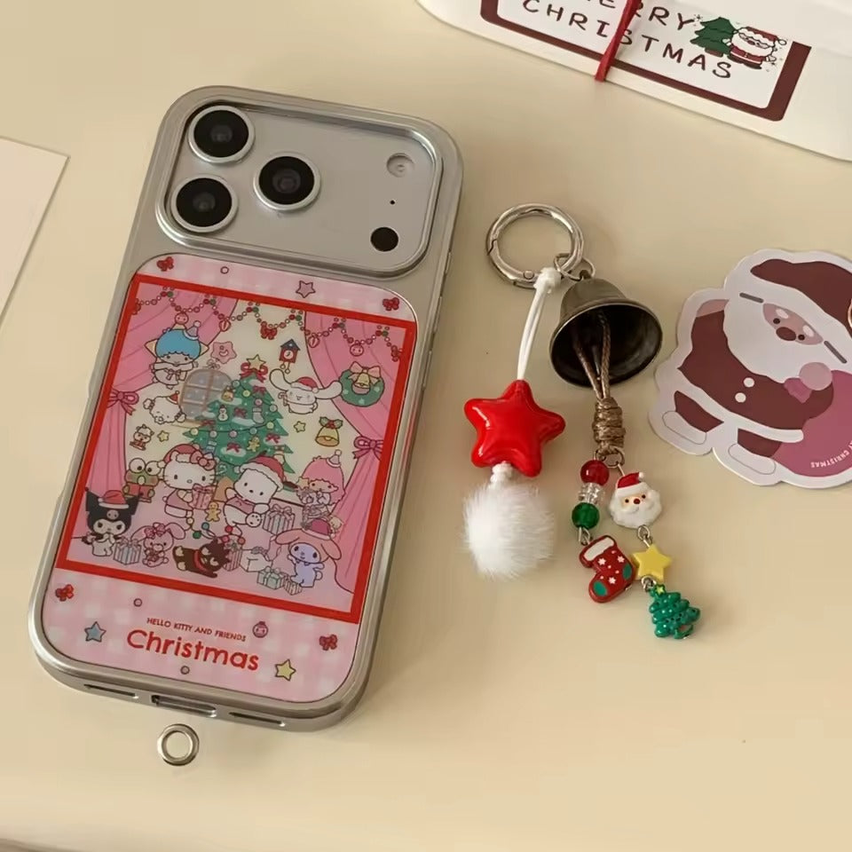 Merry Christmas Hello Kitty Phone Case For iphone 17  Pro Max  Girl's Pendant Gift Cover -  AX