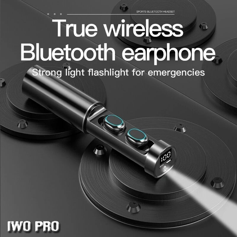 Touch Control Bluetooth Headset with LED display