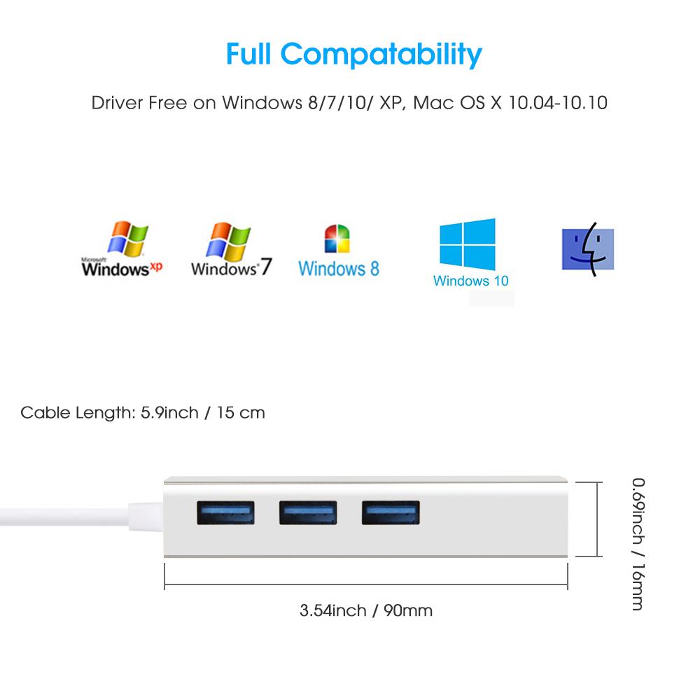 Ethernet Lan Wired Network Card Adapter