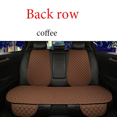 Comfortable Flax car seat cover protector