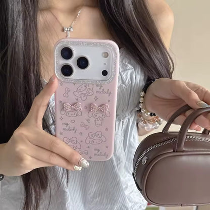 Gentle Beautiful Pink Rose Flowers Transparent Charging Phone Cover Case for iPhone 17  Pro Max -AX