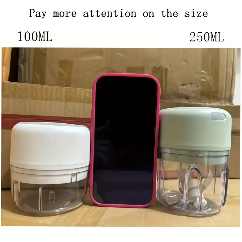 250ml Wireless Portable Electric Food Chopper