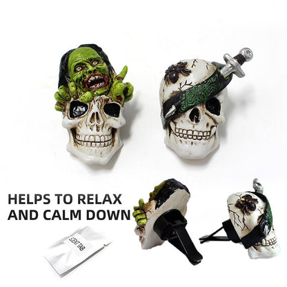 Undead Ghost Head Aromatherapy Clip