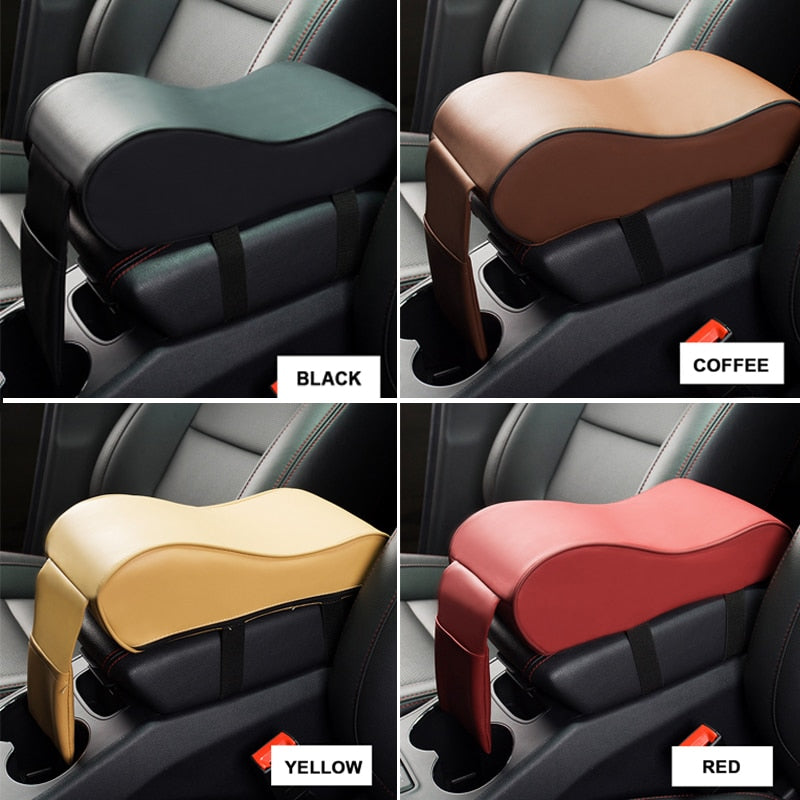 Leather Central Armrest Pad For Car