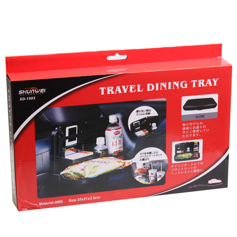 Stable Foldable Auto Backseat Food Trays