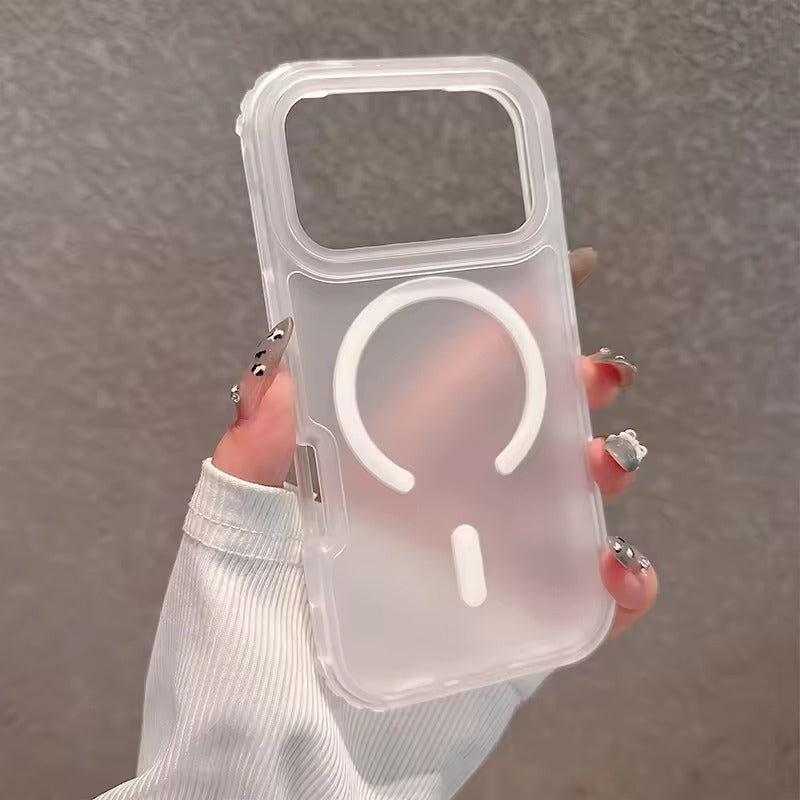 Neon Color Bumper Shockproof MagSafe Phone Case For iPhone 17  Pro Max Wireless Charging-AX