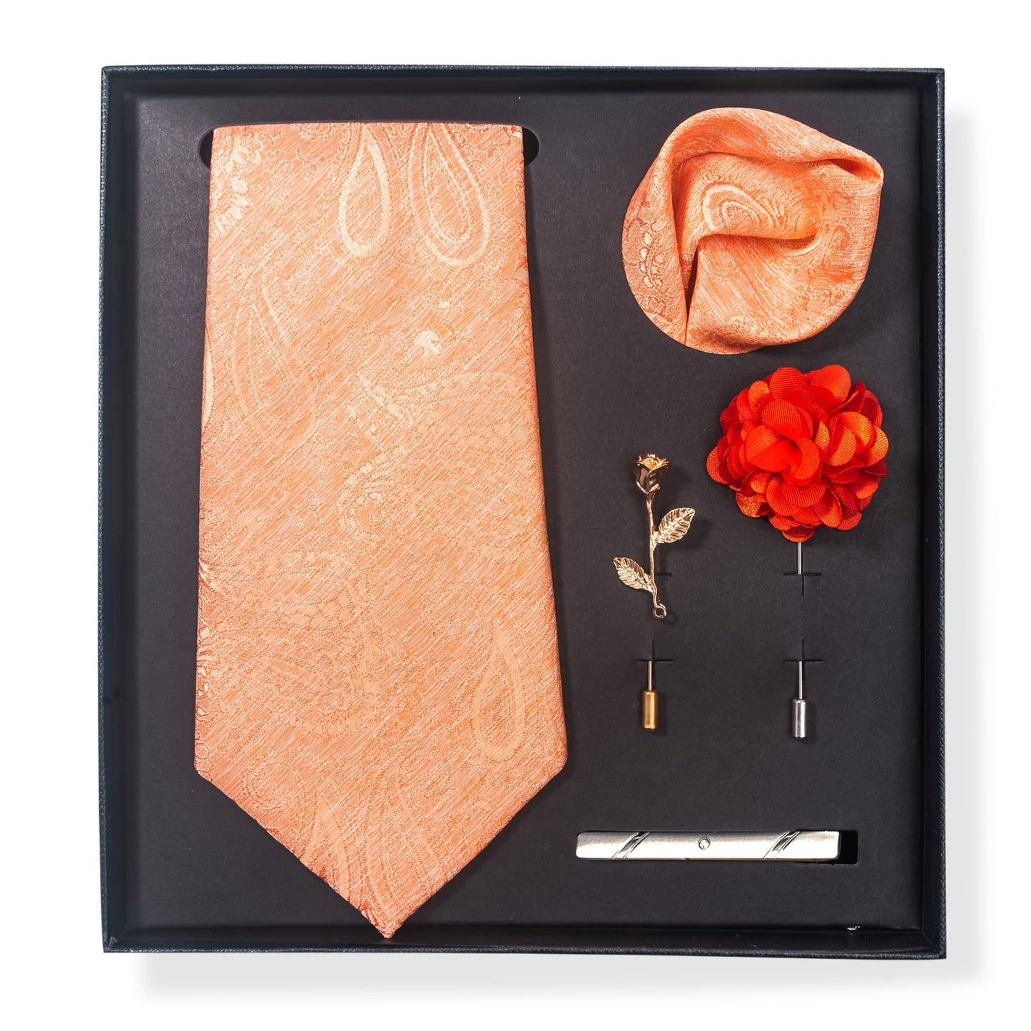 Passabin Men's Elegant Gift Box Tie Set..