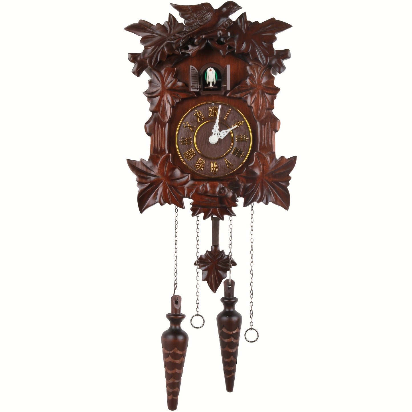 Cuckoo Clock Wooden Wall Clock Handmade MX313