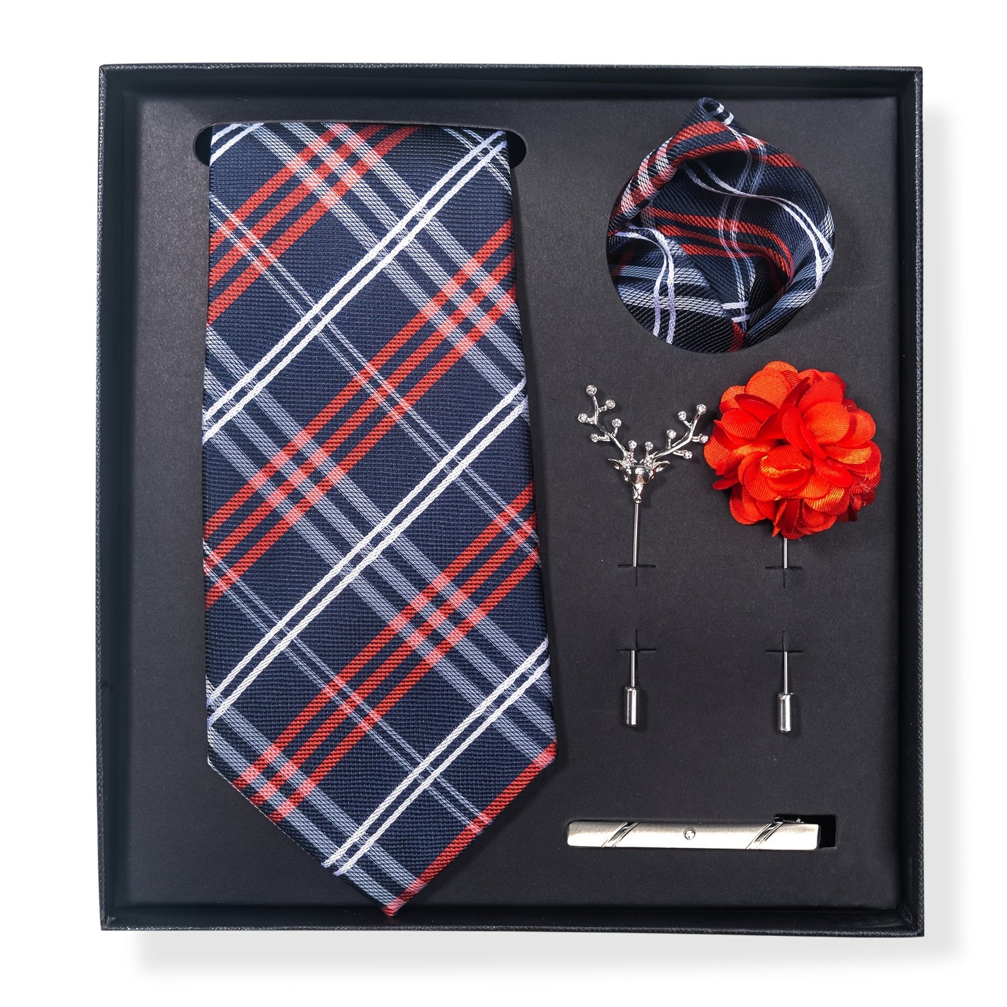 Passabin Men's Elegant Gift Box Tie Set..