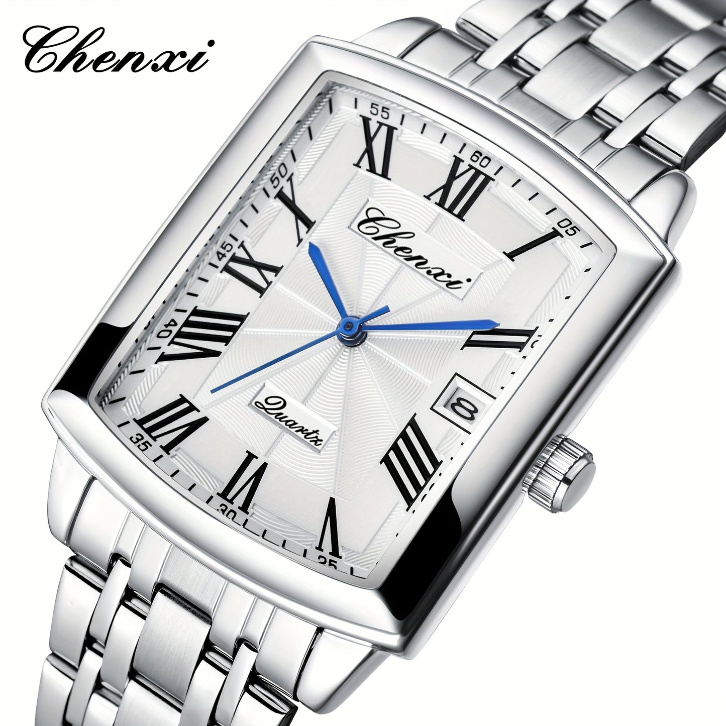 CHENXI Couple Watch Casual Fashion Square Men's And Women's Watch..