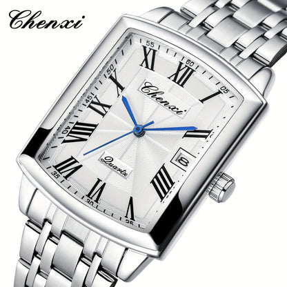 CHENXI Couple Watch Casual Fashion Square Men's And Women's Watch..