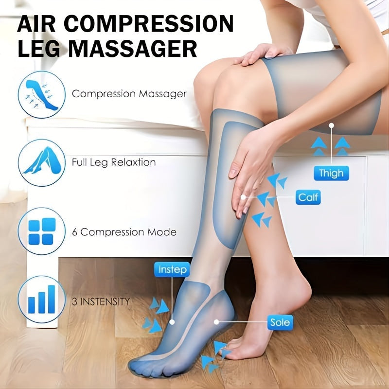 Leg Massager With Air Compression For Circulation