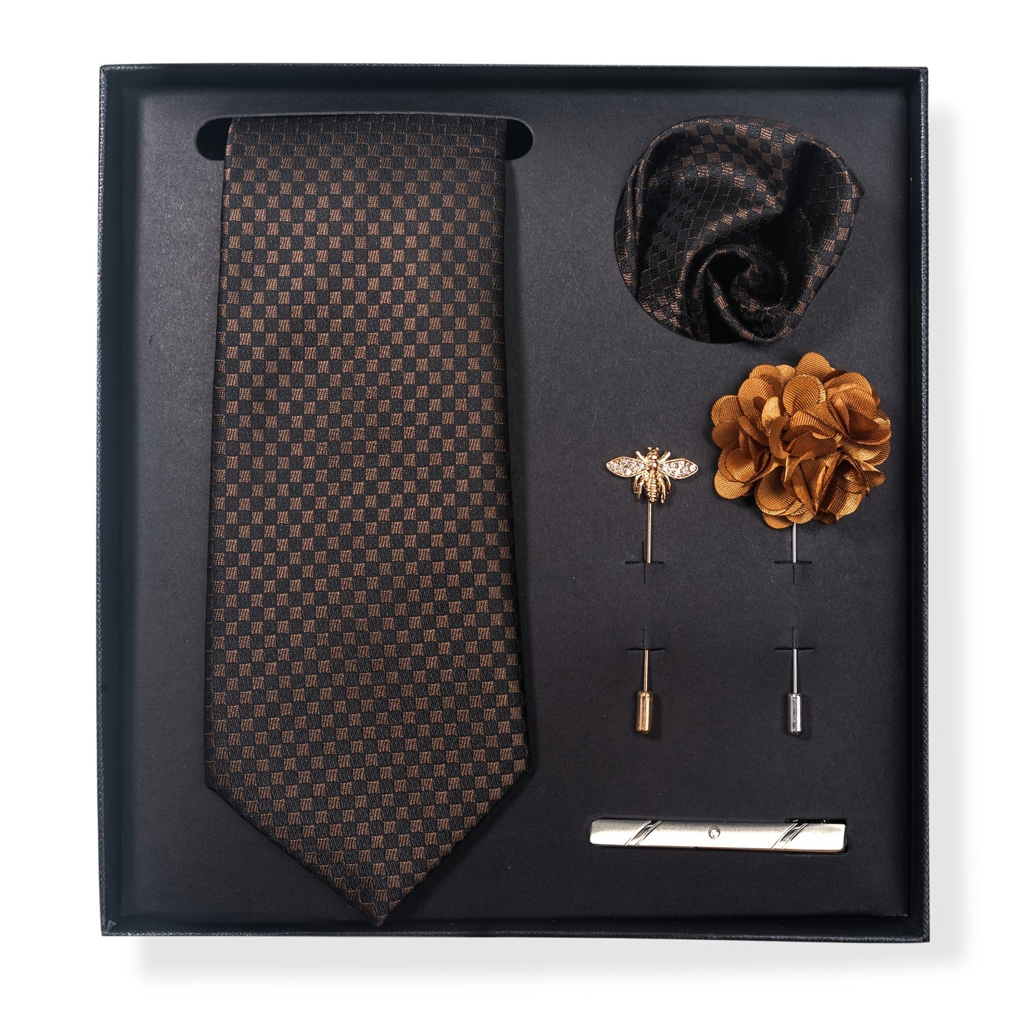 Passabin Men's Elegant Gift Box Tie Set..