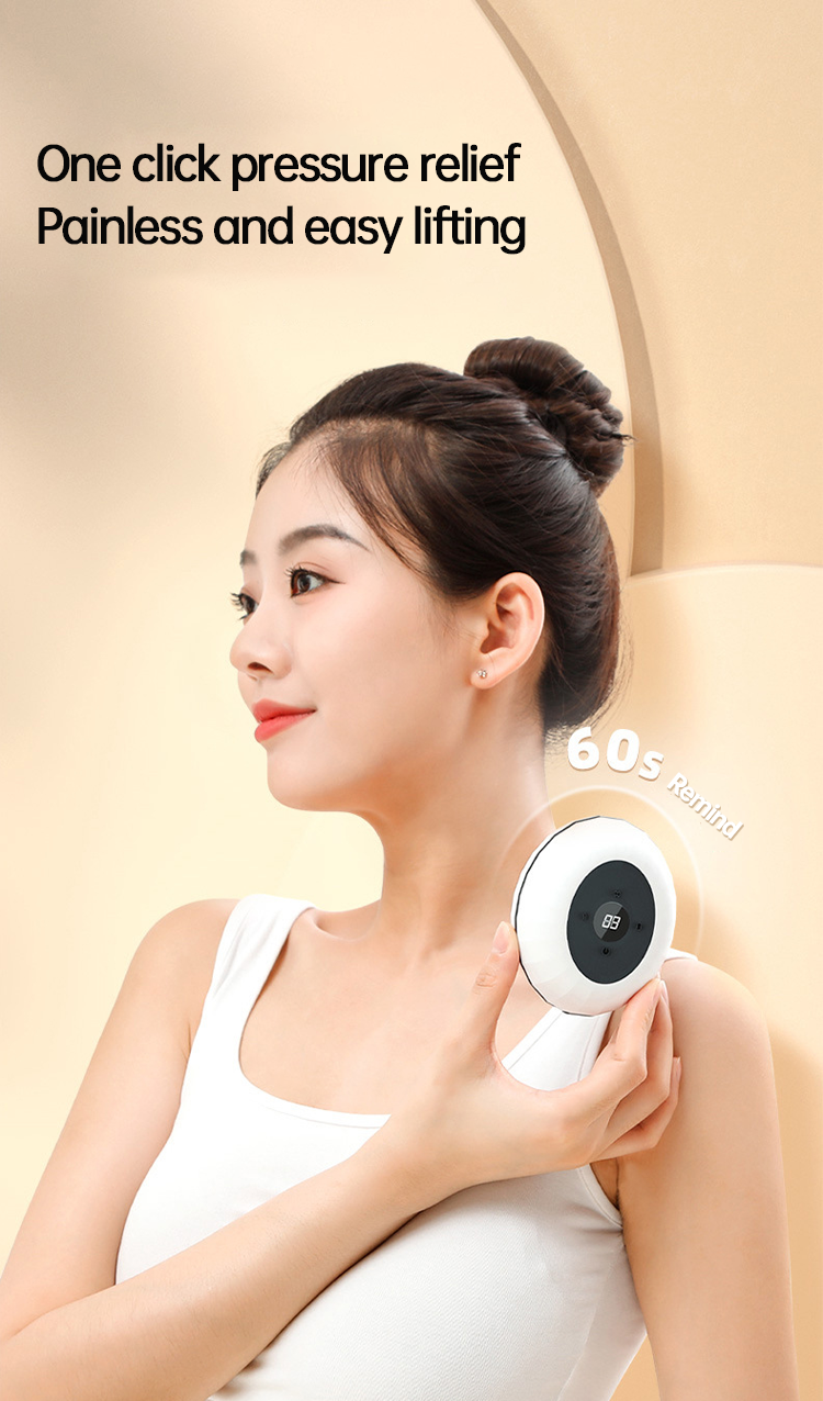 Electric Wireless Intelligent Scraping Cupping Massager