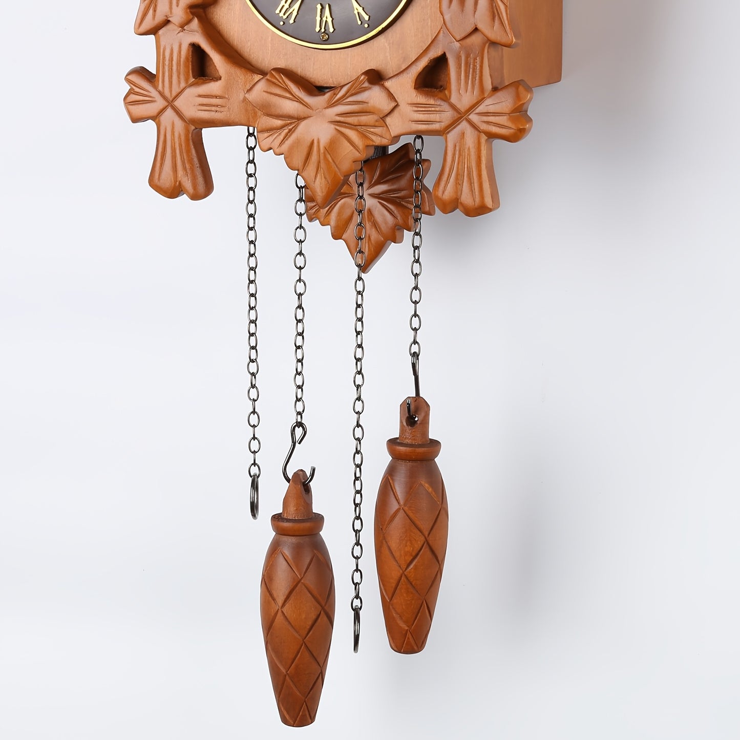 1pc Handcrafted Wooden Cuckoo Clock, MX025, with Auto-Shut-Off Chime...