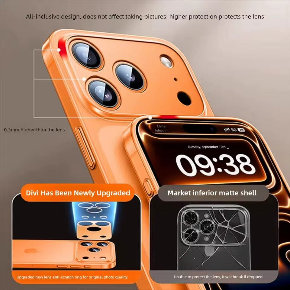 DIVI Matte Case For iPhone 17 Pro Max  Ultra Thin Cover-AX