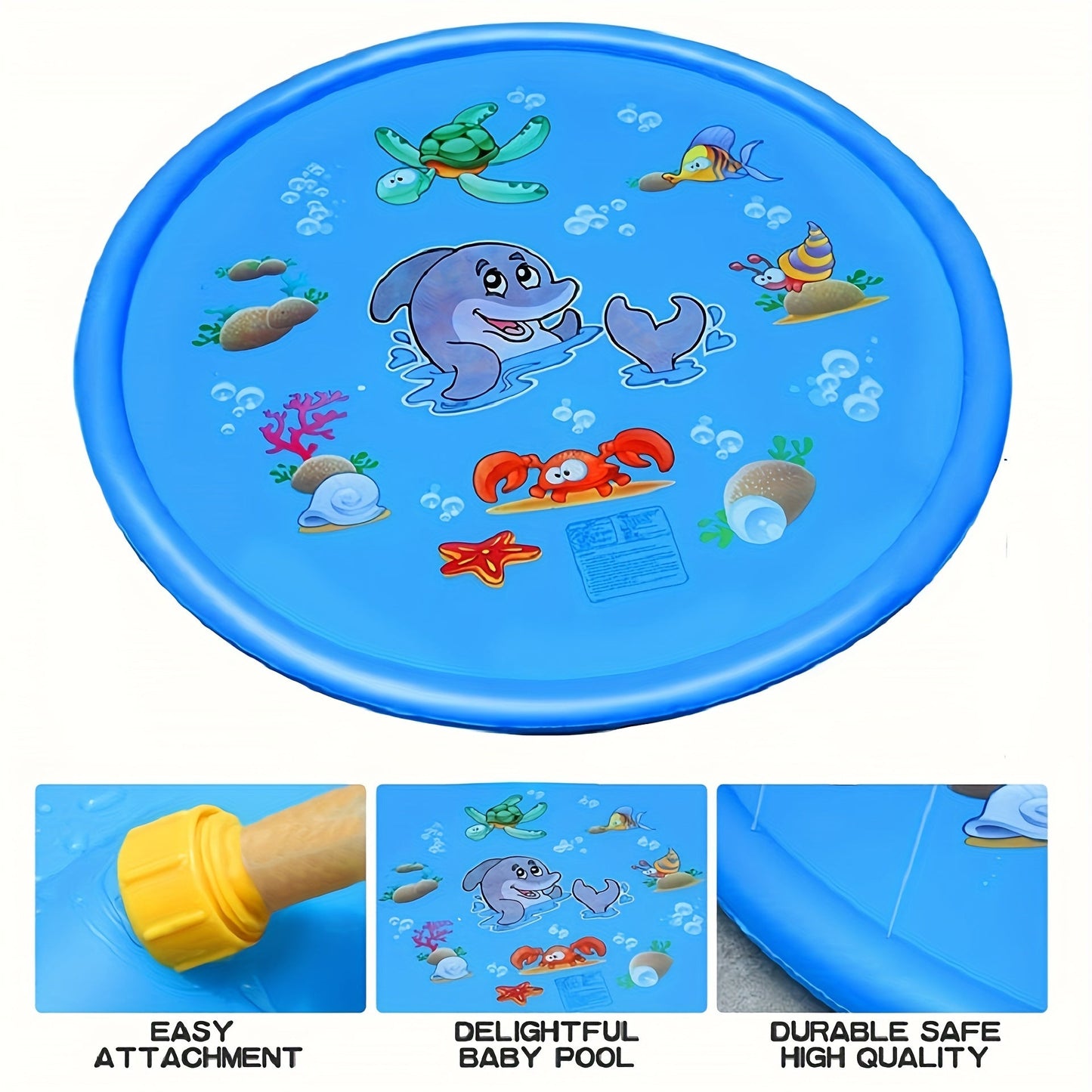 Inflatable Water Spray Mat