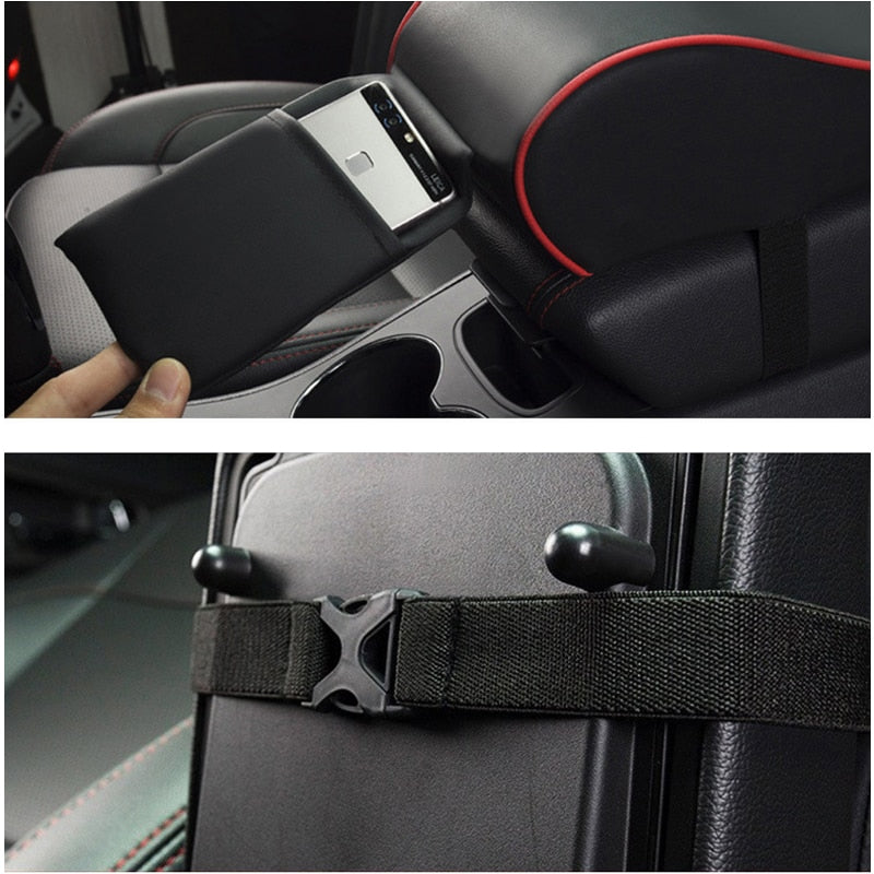 Leather Central Armrest Pad For Car