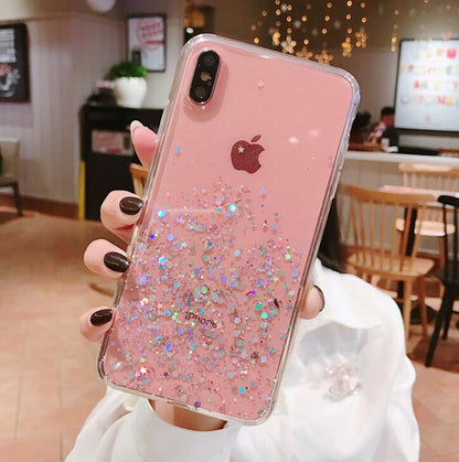 Night Shining Glitter Case Sequin iPhone Case- Assorted