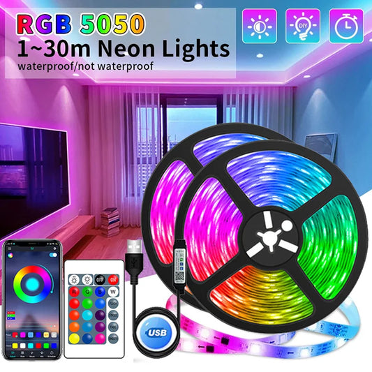 USB LED Strip Lights APP Control Color Changing