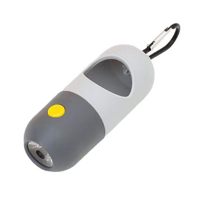 Clip On Multi Functional LED Light and Pet Bag Holder