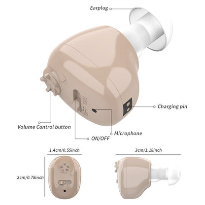 USB Charging Hearing Aid Sound Amplifier