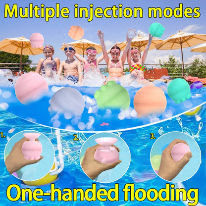 Octopus Easy Quick Filling Silicone Water Bomb Balloons