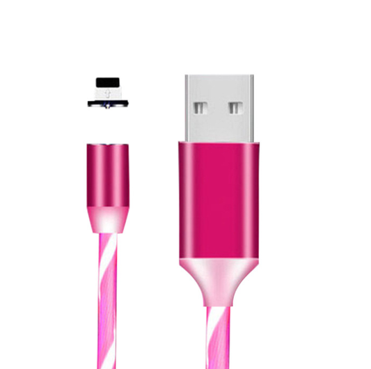 Colorful LED Light Type-C USB Cable