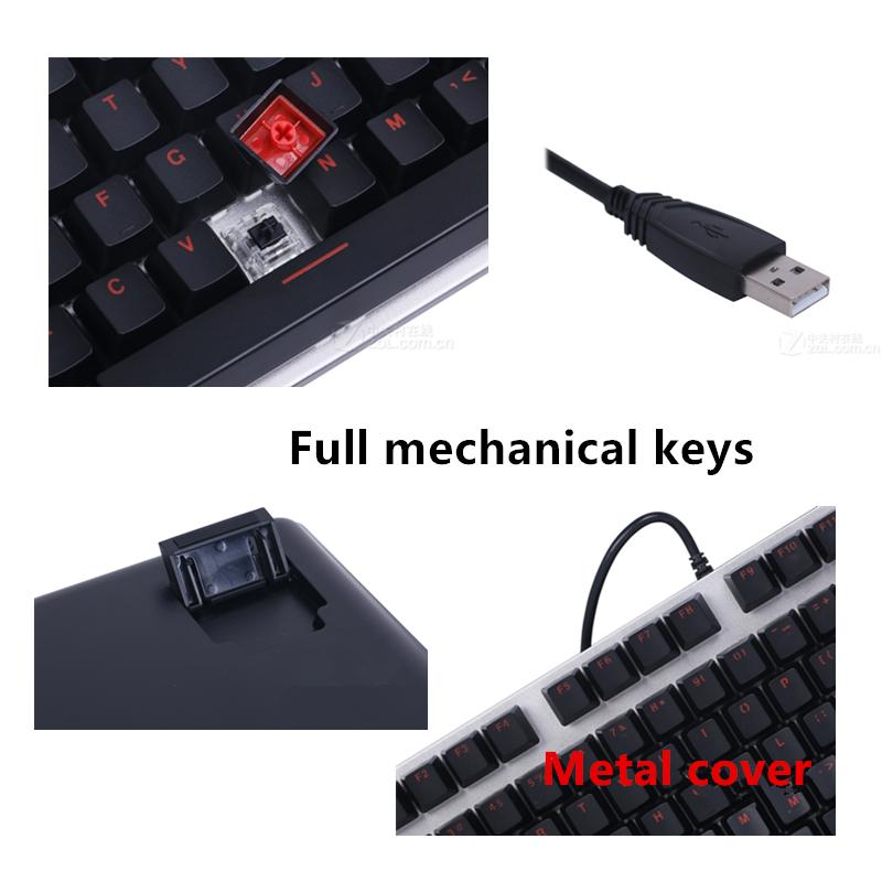 Rapoo V500 Alloy Version Mechanical Gaming Keyboard