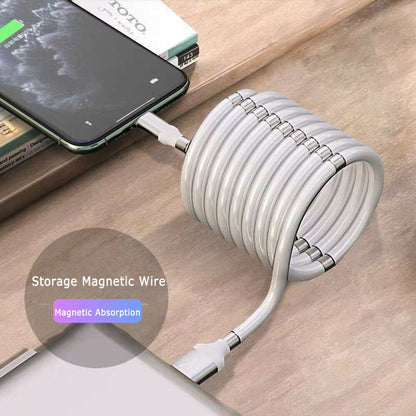 Magnetic Data Cable for Android IOS Type C Charging Cable