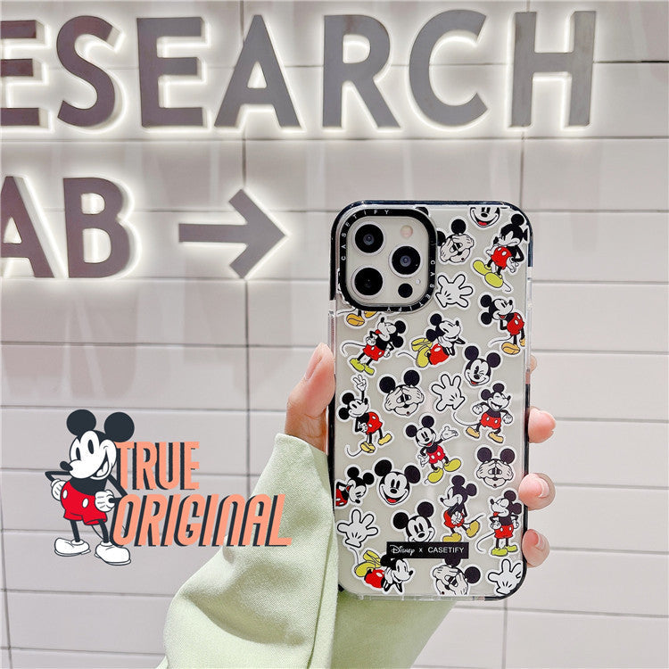 Transparent Mickey Mouse Protective Mobile Cover