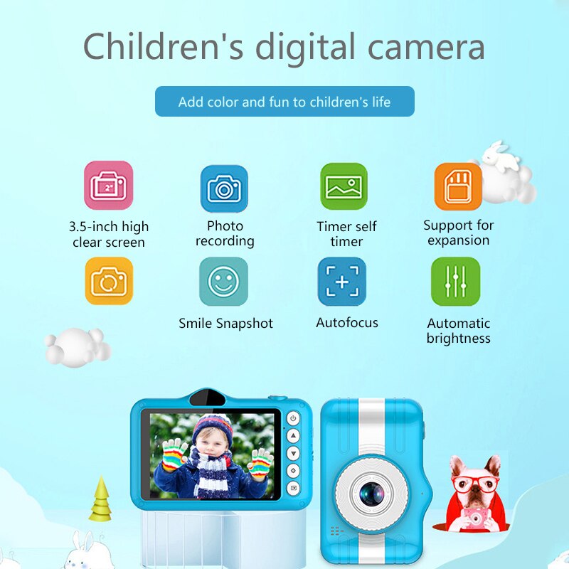 Digital Cute Cartoon Camera For Kids