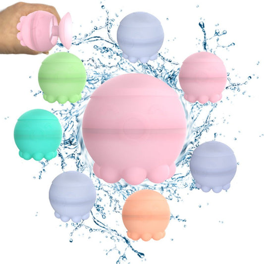 Octopus Easy Quick Filling Silicone Water Bomb Balloons