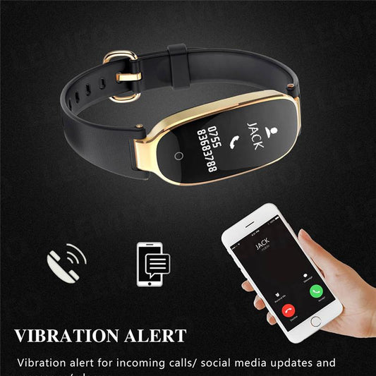 Female Fitness Tracker Wristband