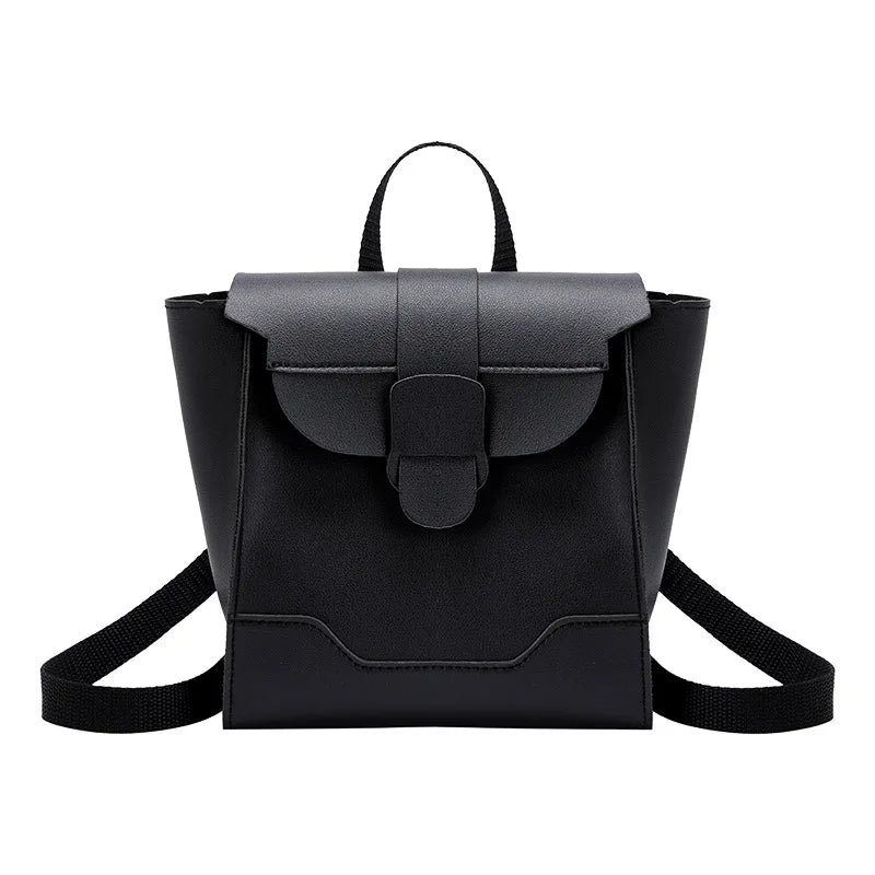 New Simple Contrast Color Backpack Female Korean Version Diagonal Small Bag Wholesale Fashion Mini Backpack Women