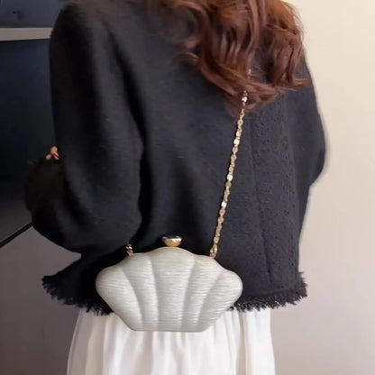 2025 New Arrivals Pearl Bag Handbags for Women Luxury Designer Stone Polyester Zipper Handbags Ladies Luxury New Design