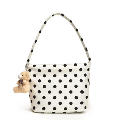 Wholesale Fashion Women's Bags Womens Purses and Handbags with Pendant Zip Oxford Cartoon  Trendy Shoulder Bag Strap