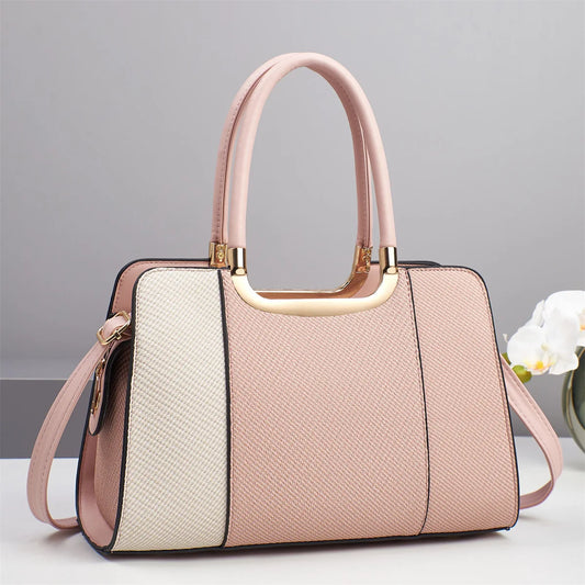 Latest Generous Simple High-Quality Bag Pu Leather Fashion Large Capacity Designer Handbags Wholesale Tote Luxury Womens Handbag