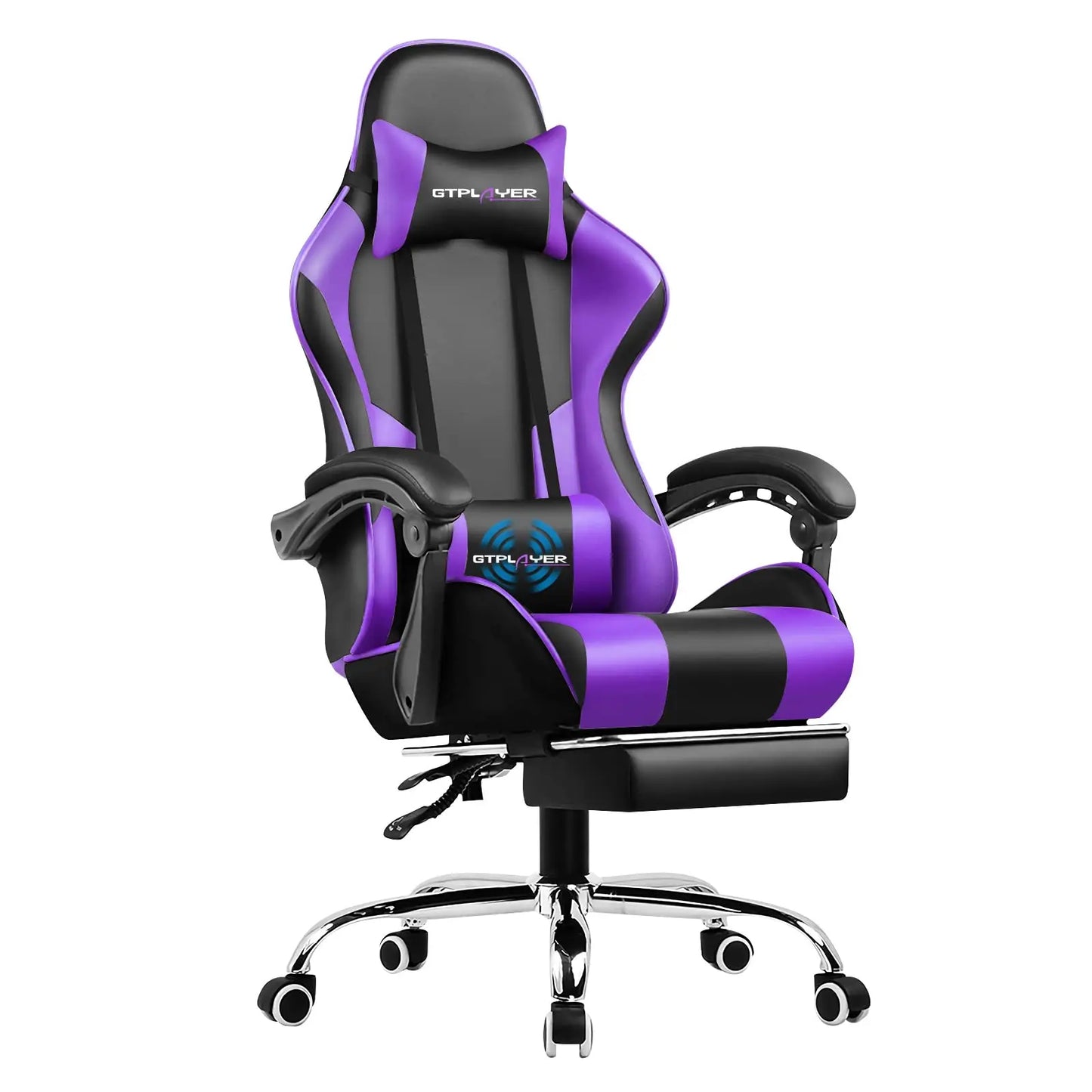 WSX0014 Modern Ergonomic Computer Racing Black Siila Gamer High Quality Gaming Chair with Footrest and Massage