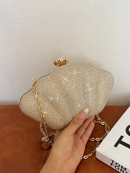 2025 New Arrivals Pearl Bag Handbags for Women Luxury Designer Stone Polyester Zipper Handbags Ladies Luxury New Design