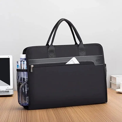 2025 Modern Style Travel Laptop Bag Durable Waterproof PU Leather Business Briefcase for Men Storage Files