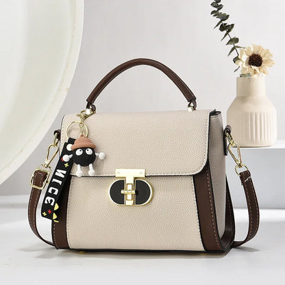Retro Handheld Small Square Bags Minimalist and Cute Single Shoulder Crossbody Bags Daily Matching Fashion Bags for Women