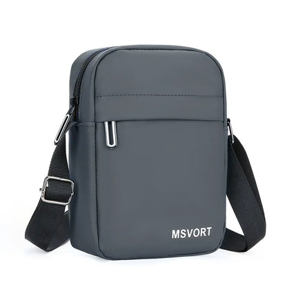 2025 Fashion All Seasons Bag  Sling Bag  PU All Seasons Bag Handbag Design Small Backpack Lightweight Men's