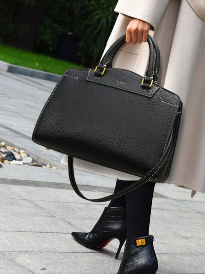 Women's Large Capacity PU Tote Bags Minimalist Pure Color Single Shoulder Crossbody Bags Customized Fashion Bags for Women